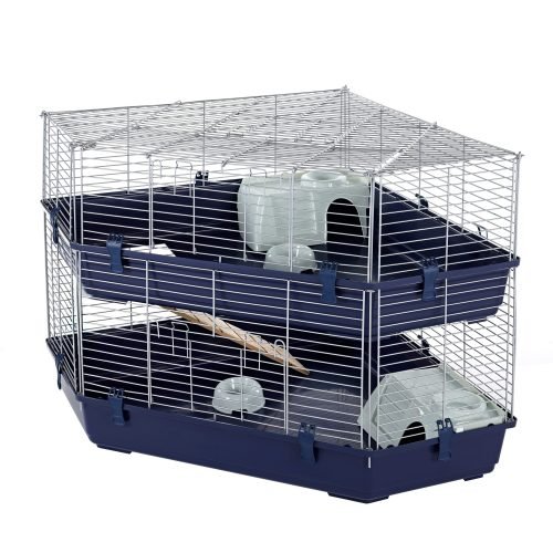Rabbit & Guinea Pig Cage 142cm – Indoor Double Corner | Little Friends