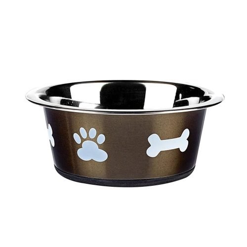 Classic Pet Products Classic Posh Paws Bowl, 900 ml, Graphite