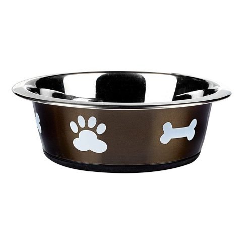 Classic Pet Products Posh Paws Bowl, 1600 ml, Graphite