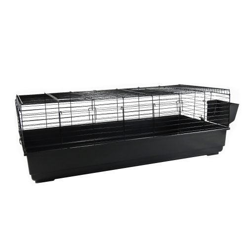 Rabbit & Guinea Pig Cage 140cm – Large Indoor Hutch with Hayrack | Little Friends