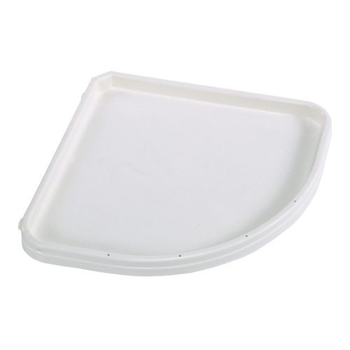 Pet Ferret Rat Corner Shelf Plastic - Substrate Holder with Deep Rim | Little Friends