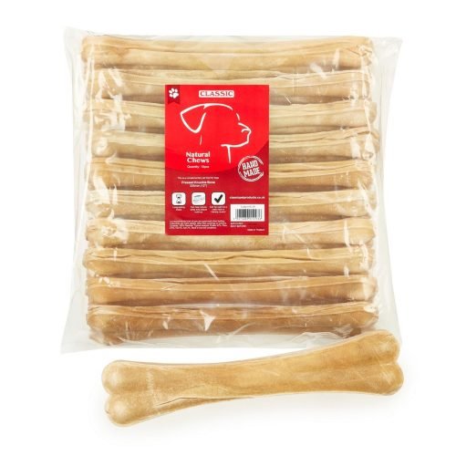Dog Chew Sticks Pressed Knuckle Bone 305mm - Pack of 10 | Classic