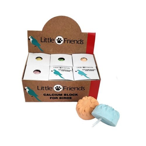 Bird Calcium Blocks - Pack of 12 | Little Friends