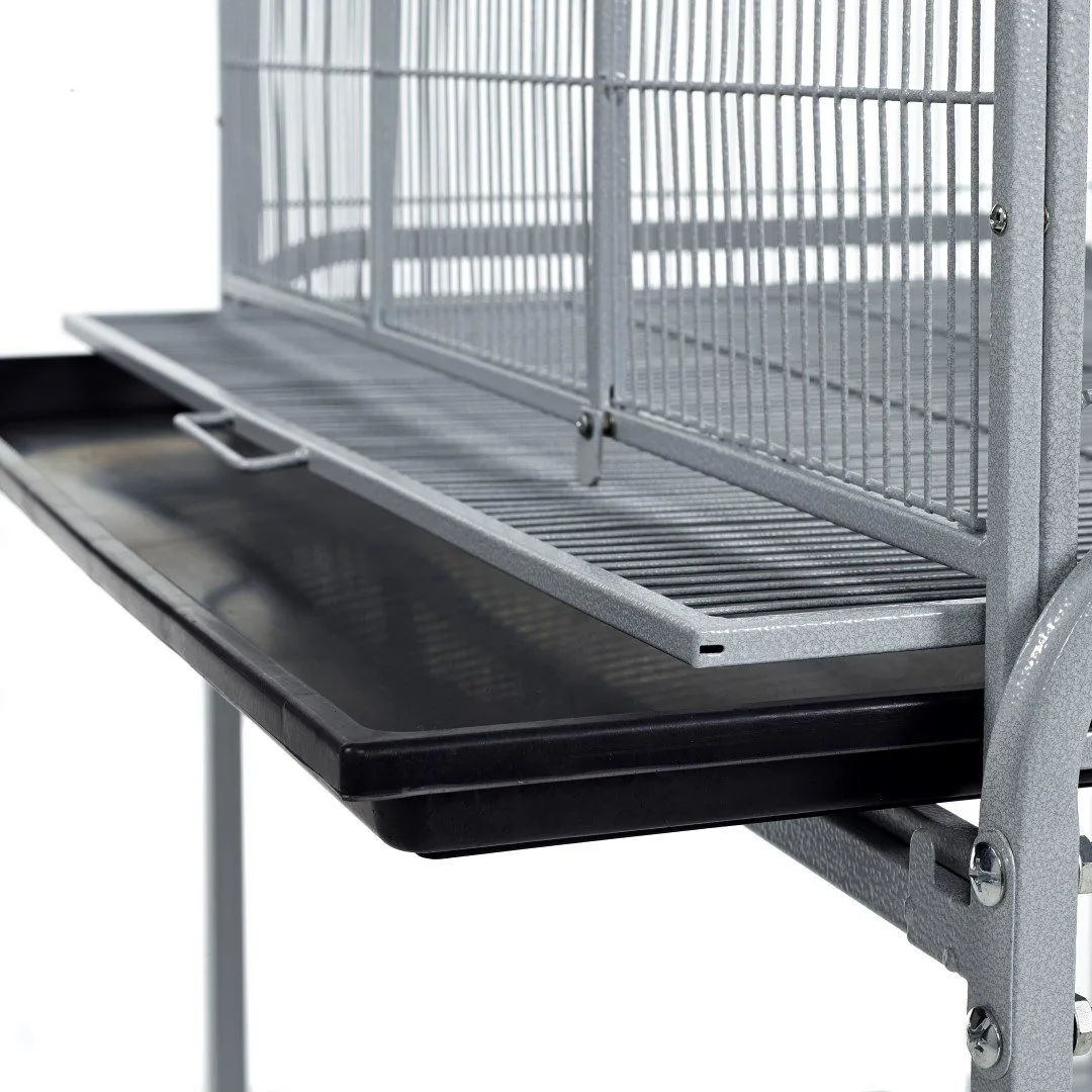 Bird, Rat & Chinchilla Cage 157cm – Hamberley Large Light Grey | Little Friends - Image 2