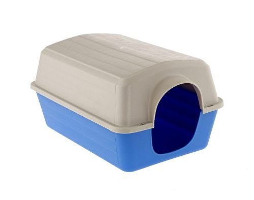 Pet Rat Chinchilla Plastic House - Blue/Grey | Little Friends