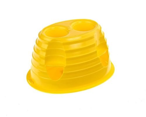 Hamster House - Durable Yellow Plastic Shelter for Small Pets | Little Friends