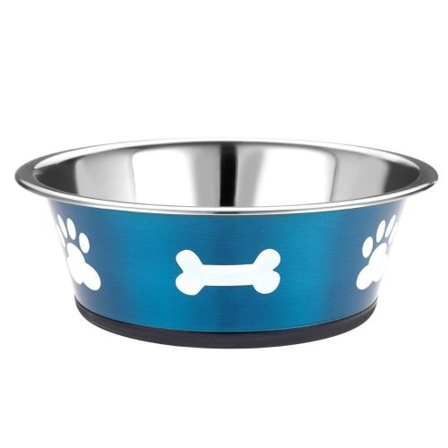 Classic Pet Products Posh Paws Bowl, 2500 ml, Blue