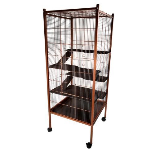Rat Chinchilla & Ferret Cage 150cm – Copper Tall Metal | Little Friends