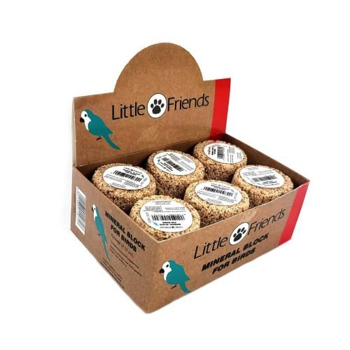Bird Mineral Blocks - Pack of 12 | Little Friends