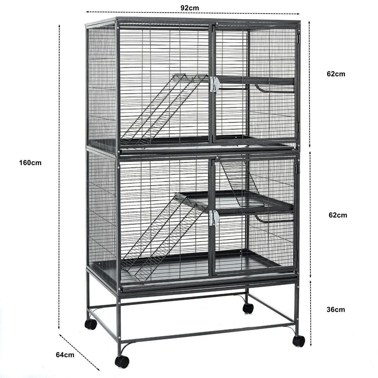 Degu, Rat, Ferret & Chinchilla Cage 160cm – Aventura | Little Friends - Image 3