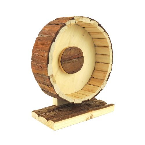 Pet Small Animal Wooden Wheel - 20cm | Classic