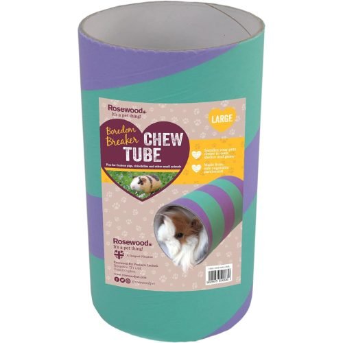 Pet Guinea Pig Chew Tube Boredom Breaker - Large | Rosewood