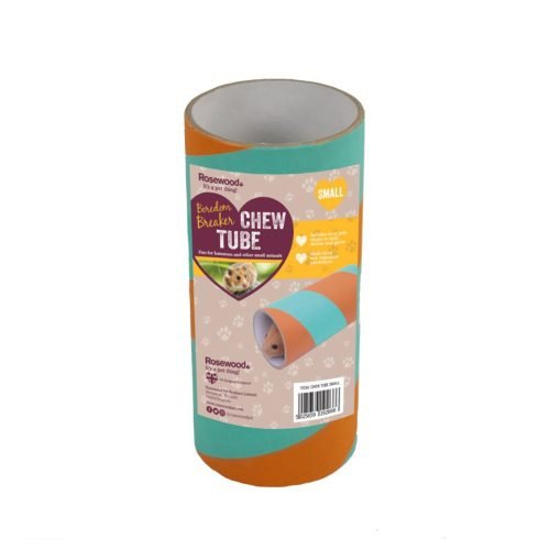 Pet Hamster Chew Tube Boredom Breaker - Small | Rosewood