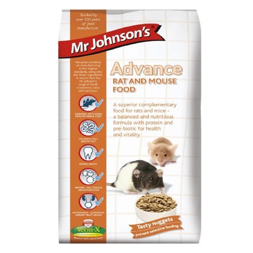 Pet Rat Mouse Food Advance - 750g | Mr Johnson's