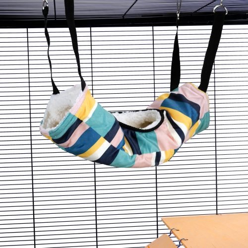 Pet Rat Ferret Chinchilla Tunnel Tube Rat Ferret Toy - Abstract Check | Little Friends