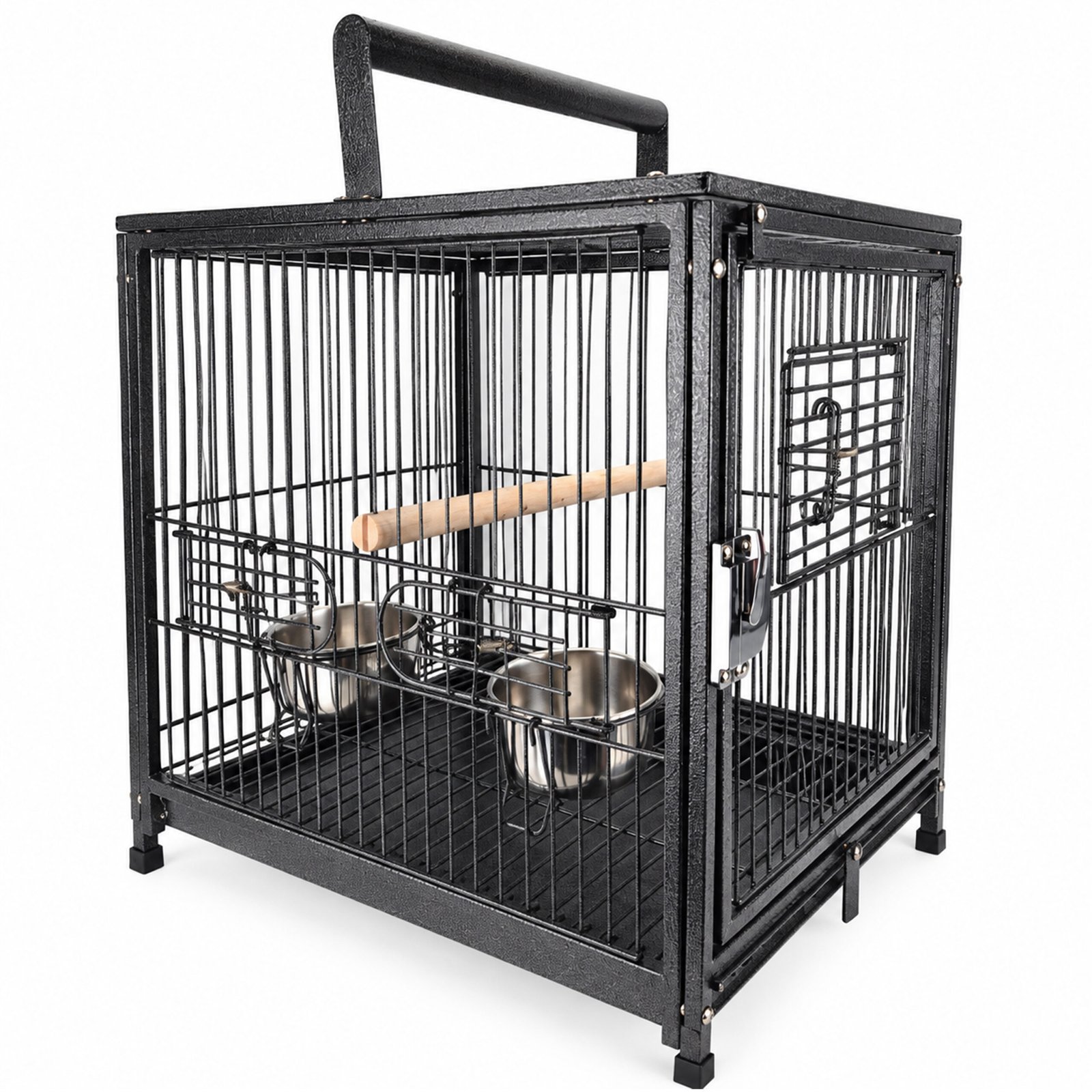 Diplomat Compact Parrot Travel Carrier for Vet Visits, Holidays & Transportation - 45.7×33.5×56.3cm