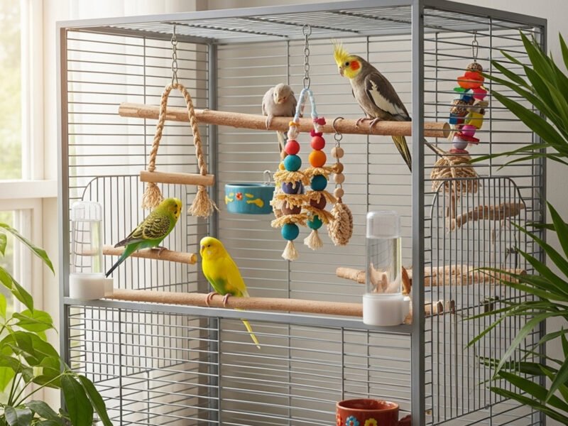 Choosing the Perfect Bird Cage and Accessories for Your Feathered Friends