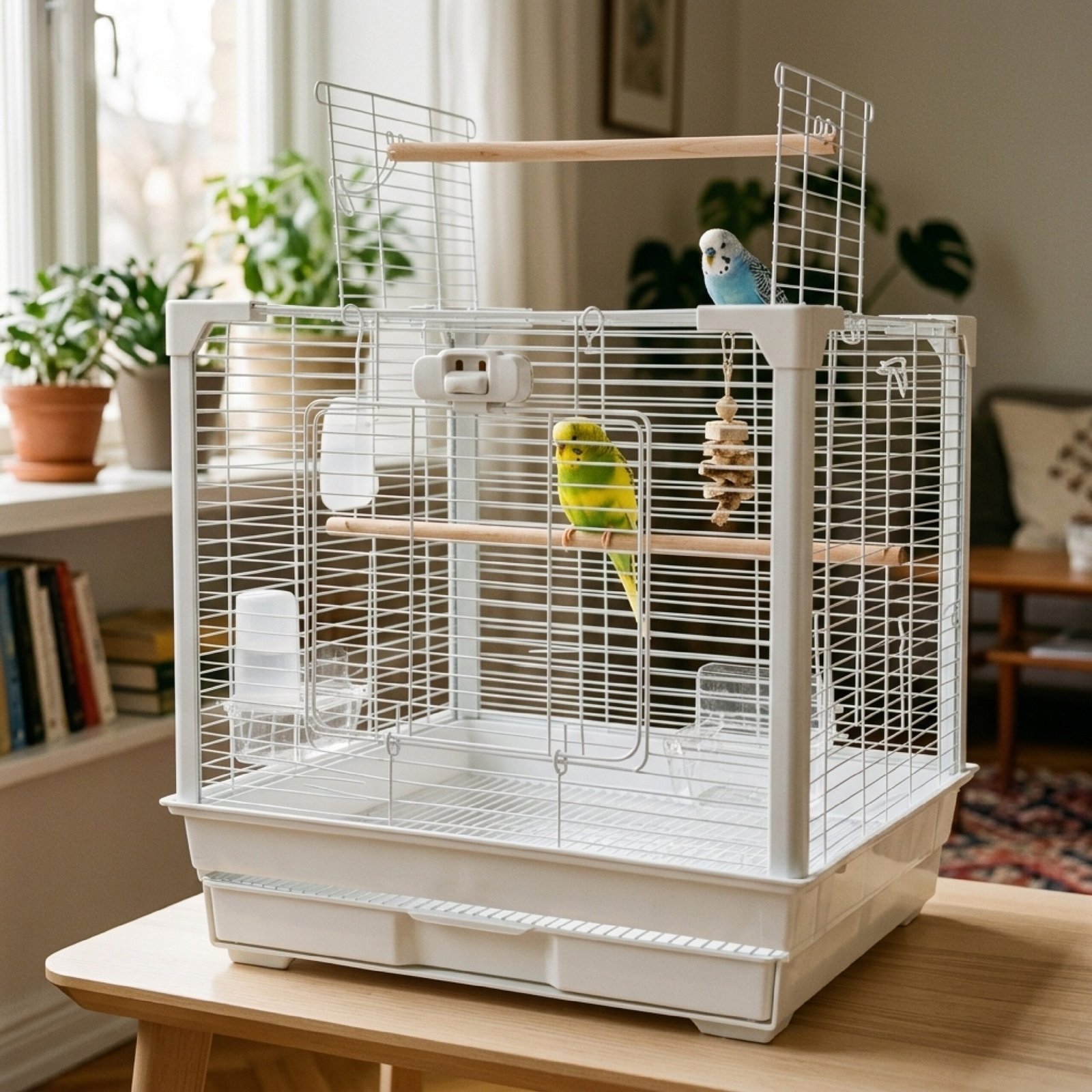 Treetop Classic Top-Opening Bird Cage for Budgies, Canaries & Finches | Little Friends - Image 4
