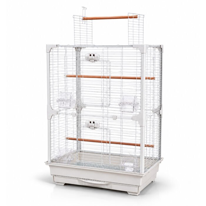 High Perch Tall Top Opening Bird Cage | Little Friends