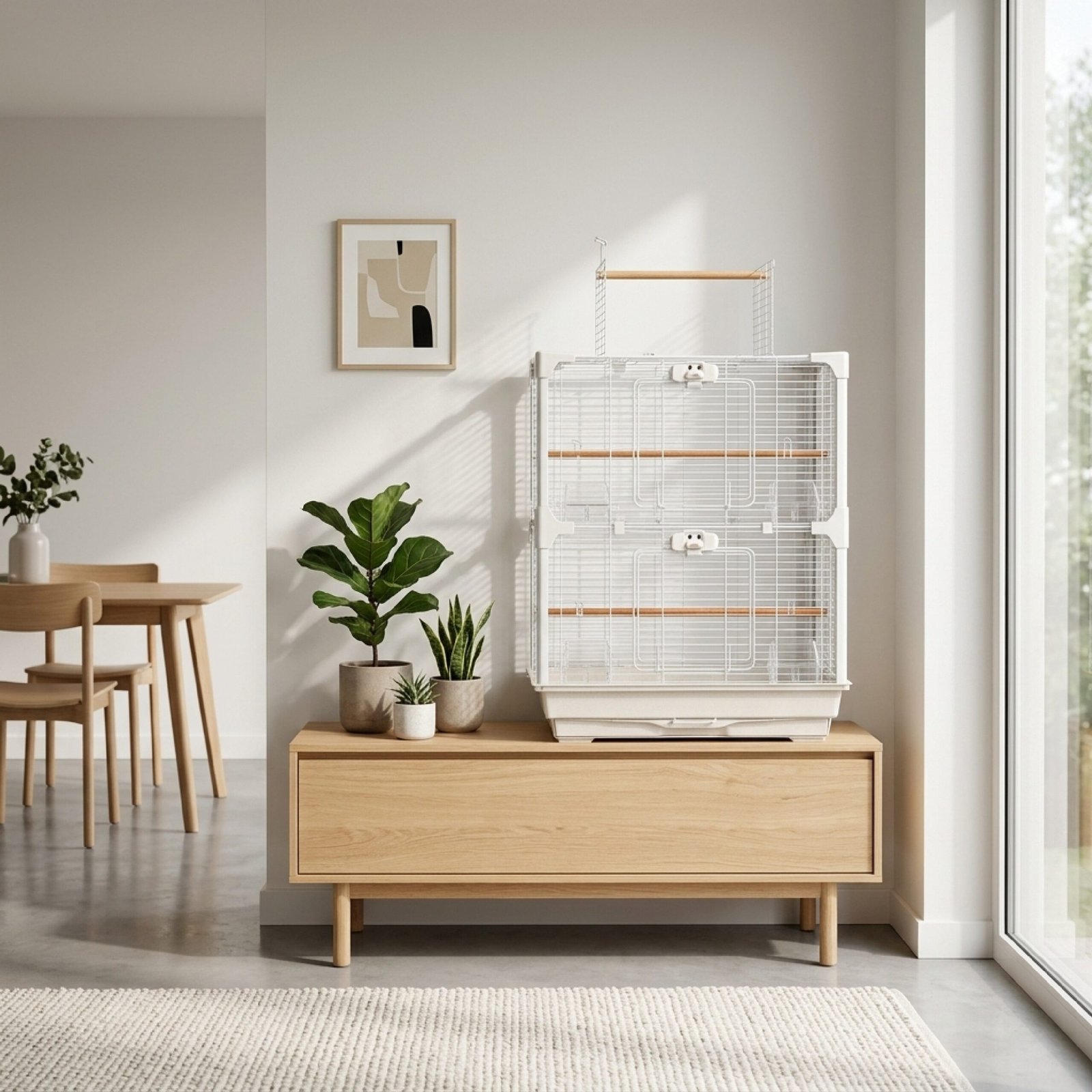OpenSky Double-Door Top-Opening Bird Cage for Small Birds | Little Friends - Image 5