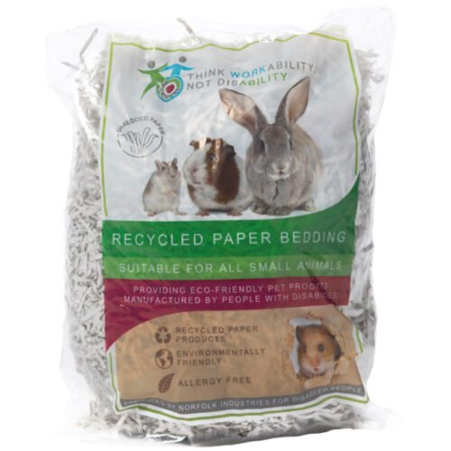 Pet Hamster Rabbit Guinea Pig Recycled Paper Bedding | Norfolk Industries