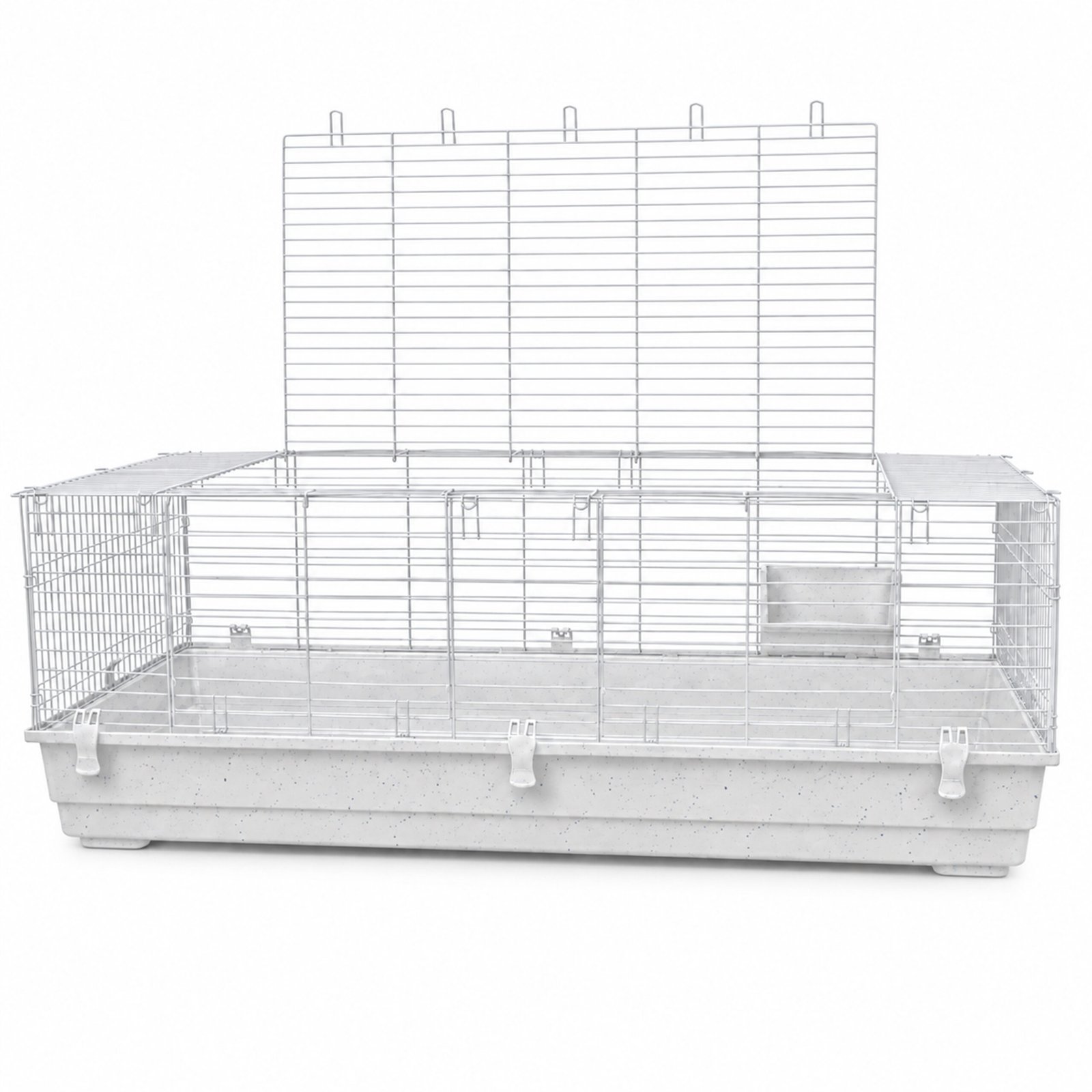 Rabbit & Guinea Pig Cage 160cm White - Large Indoor Habitat | Little Friends - Image 2