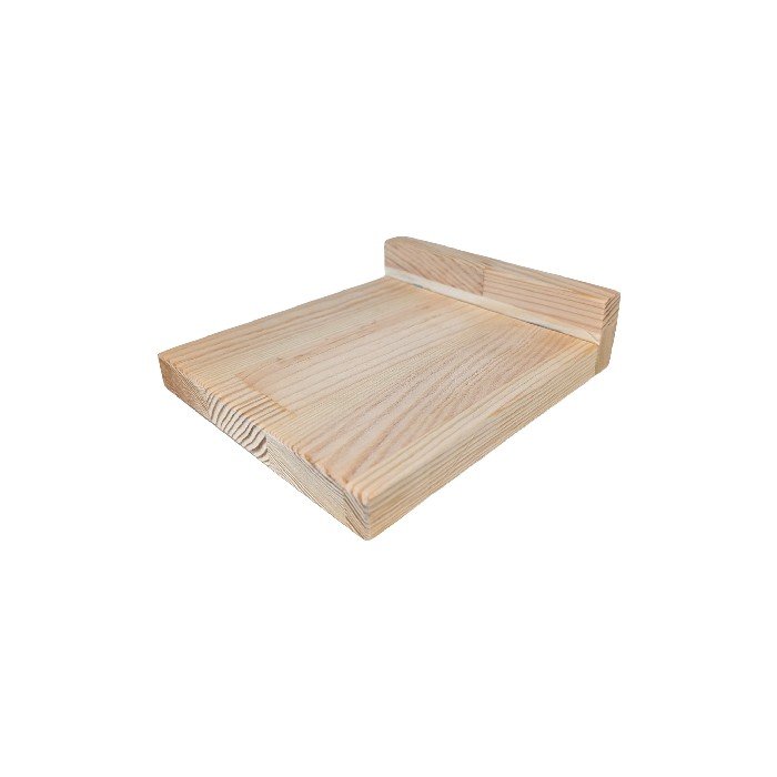 Pine Wooden Cage Shelf Small 16x15x4cm Universal | Little Friends - Image 3