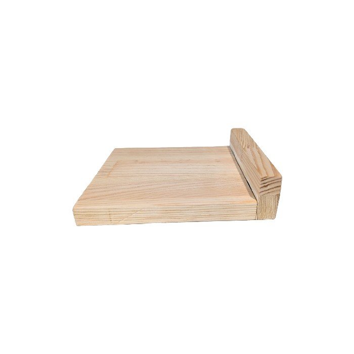 Pine Wooden Cage Shelf Small 16x15x4cm Universal | Little Friends - Image 4