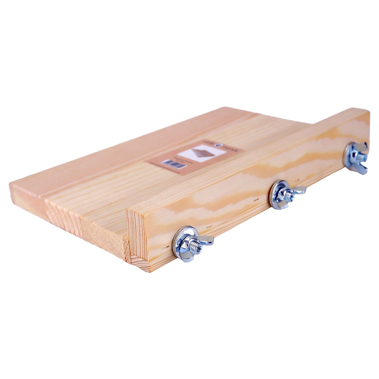 Pine Wooden Cage Shelf Medium 25x15x4cm Universal | Little Friends - Image 4