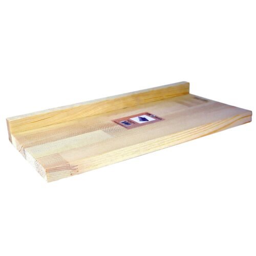 Pine Wooden Cage Shelf Large 35x15x4cm Universal | Little Friends
